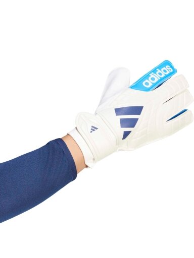 adidas vartininko pirštinės Copa Club, baltos-mėlynos, KE9731