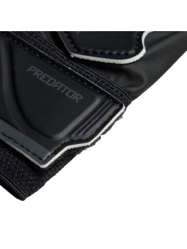 Adidas Predator Training vaikiškos vartininko pirštinės, juodos ir baltos IW6281