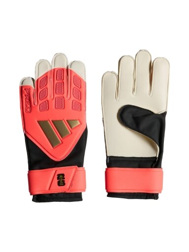 Adidas Predator Training vaikiškos vartininko pirštinės, oranžinės, KZ2095