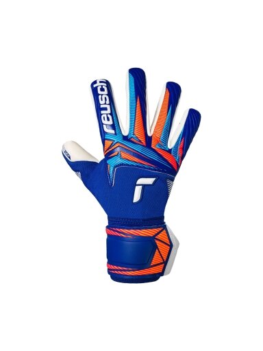 Reusch Attrakt Gold X NC vartininko pirštinės vyrams, mėlynos