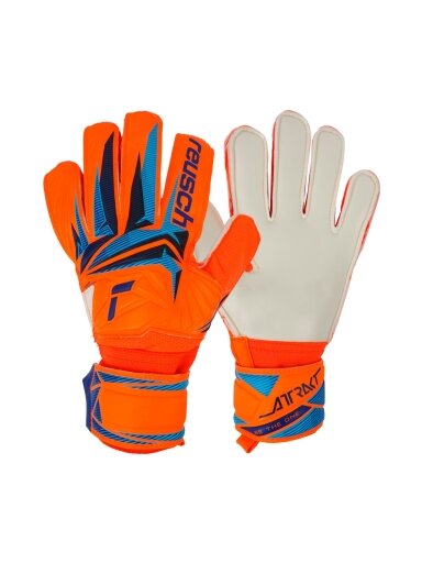 Reusch Attrakt Solid vartininko pirštinės, oranžinės