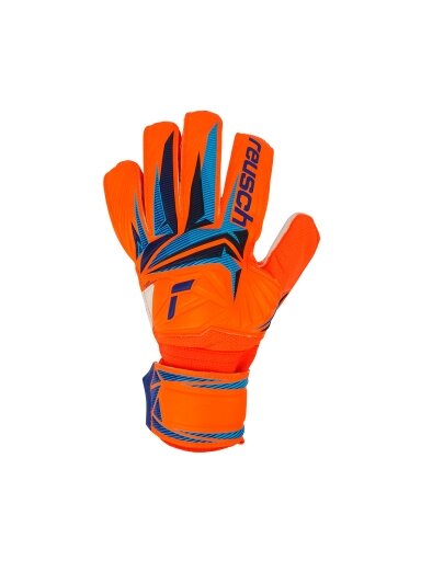Reusch Attrakt Solid vartininko pirštinės, oranžinės