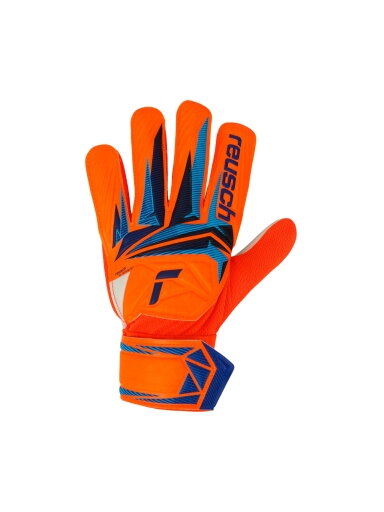 Reusch Attrakt Starter Solid Junior vartininko pirštinės oranžinės