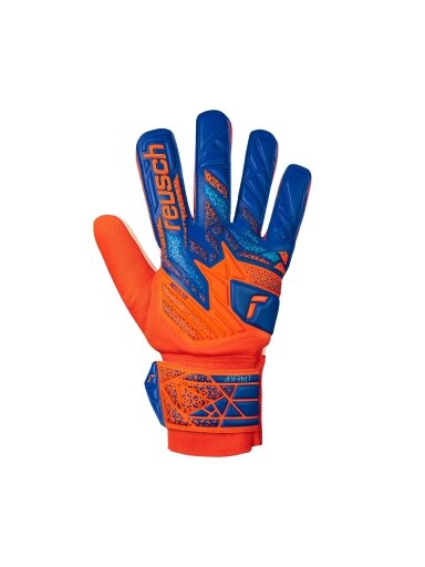 Reusch Attrakt Starter Solid vyrų nuo piršliavų oranžiniai-mėlyni 5570514 2290