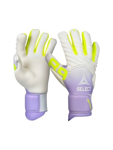 Select vartininko pirštinės moterims 89 Women v26 violetinės-baltos-laimo žalios 500097