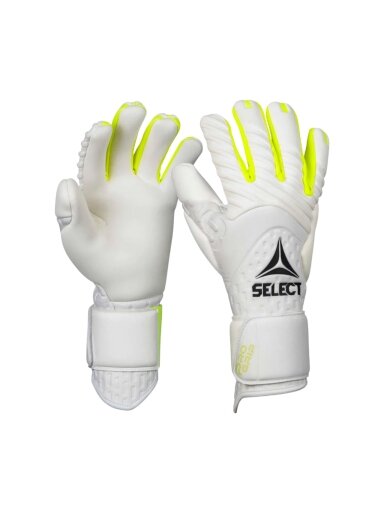 Select Pro Grip 88 v26 vartininko pirštines, baltos 500096