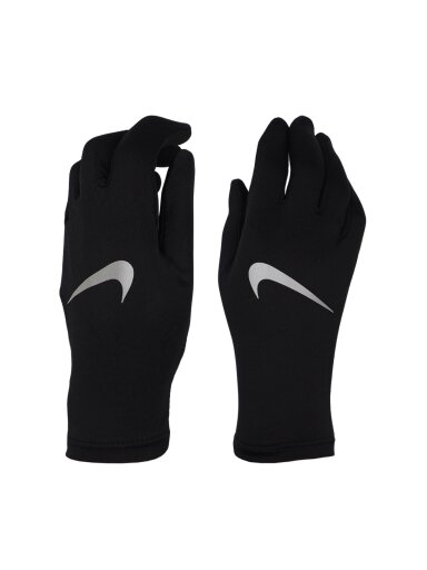 Nike Pacer Liner bėgimo pirštinės juodos N1010532042