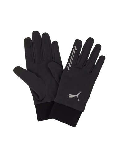 Puma Running Winter pirštinės juodos