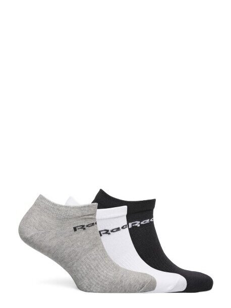 Reebok kojinės GH8229 juoda / pilka / balta 3 poros Reebok kojinės GH8229 juoda / pilka / balta 3 poros