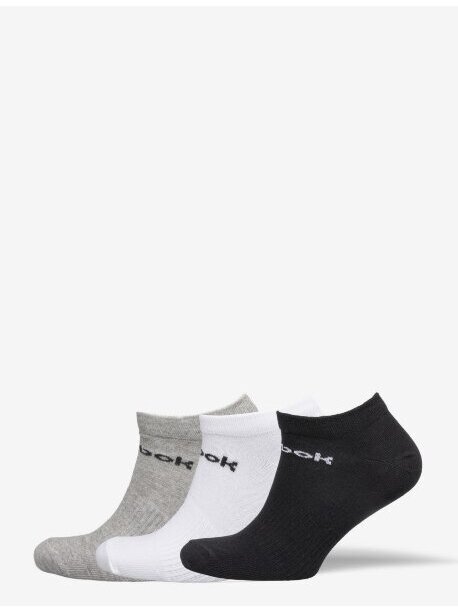 Reebok kojinės GH8229 juoda / pilka / balta 3 poros 1 Reebok kojinės GH8229 juoda / pilka / balta 3 poros 1
