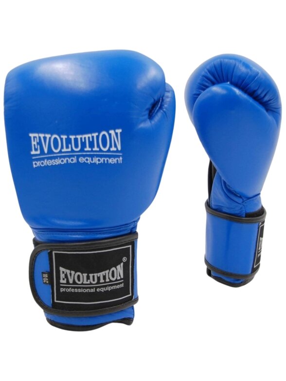 Evolution profesionalios bokso pirštinės iš natūralios odos PRO RB-1510,1512 mėlynos 2 Evolution profesionalios bokso pirštinės iš natūralios odos PRO RB-1510,1512 mėlynos 2