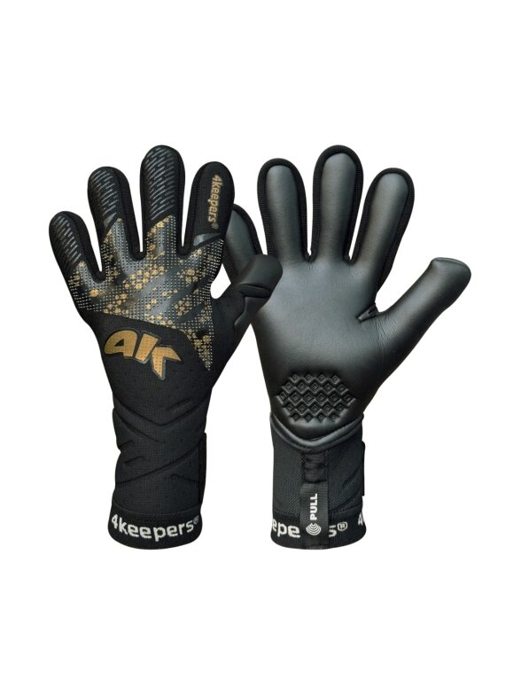 Vartininko pirštinės 4Keepers Elite Drake NC Junior juodos Vartininko pirštinės 4Keepers Elite Drake NC Junior juodos