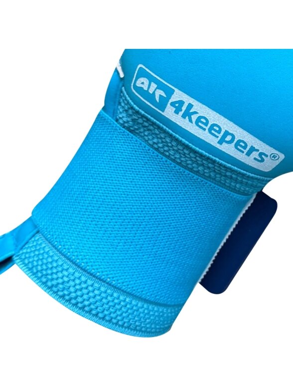 Vartininko pirštinės 4Keepers Elite Nox NC Junior mėlyni 5
