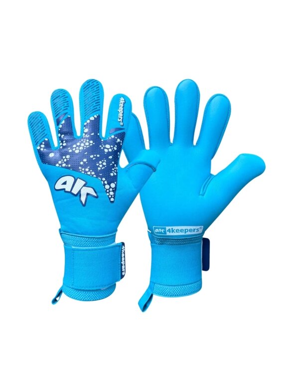 Vartininko pirštinės 4Keepers Elite Nox NC mėlyni Vartininko pirštinės 4Keepers Elite Nox NC mėlyni