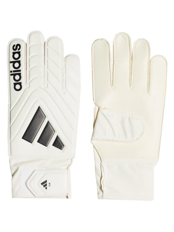 Adidas Copa Club vartininko pirštinės, smėlio spalvos IQ4016 Adidas Copa Club vartininko pirštinės, smėlio spalvos IQ4016