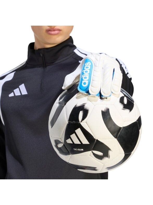 Adidas Copa Club vartininko pirštinės, baltos-mėlynos, KE9734 5 Adidas Copa Club vartininko pirštinės, baltos-mėlynos, KE9734 5