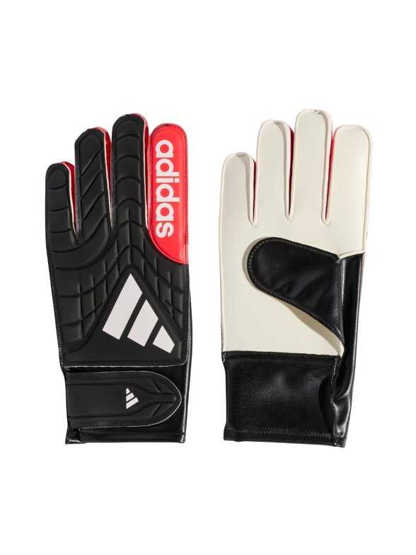 adidas Copa Club vartininko pirštinės juodos-raudos adidas Copa Club vartininko pirštinės juodos-raudos