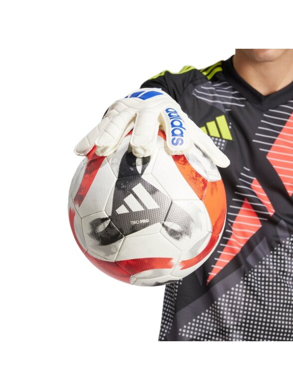 Adidas Copa Club Goalkeeper vyrams balto-mėlyni pirštinės IX3835 5 Adidas Copa Club Goalkeeper vyrams balto-mėlyni pirštinės IX3835 5