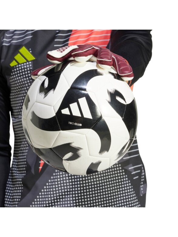 Adidas Copa GL League vartininko pirštinės, bordo spalvos IQ4012 4 Adidas Copa GL League vartininko pirštinės, bordo spalvos IQ4012 4