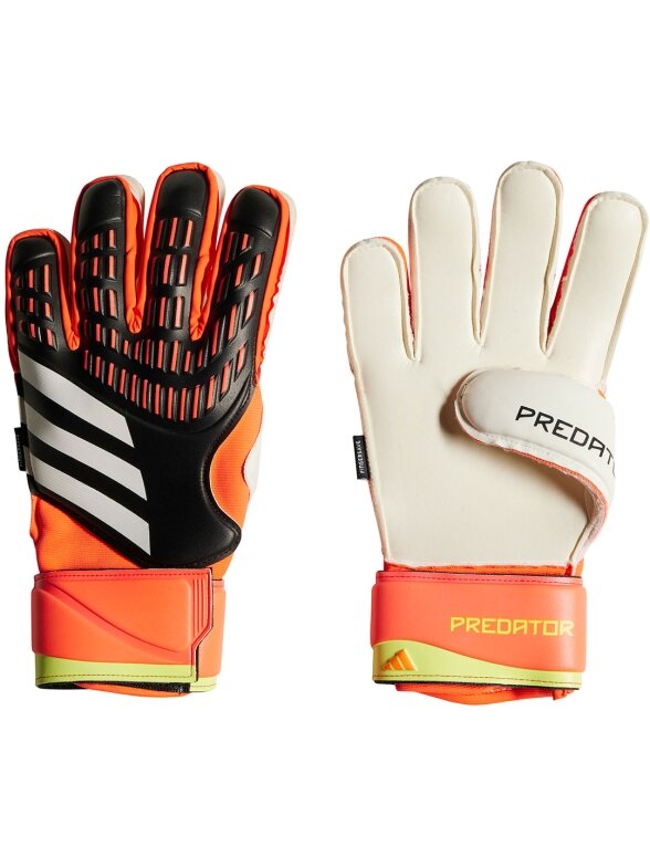 Adidas Predator Glove Match Fingersave IQ4037 vartininko pirštinės Adidas Predator Glove Match Fingersave IQ4037 vartininko pirštinės