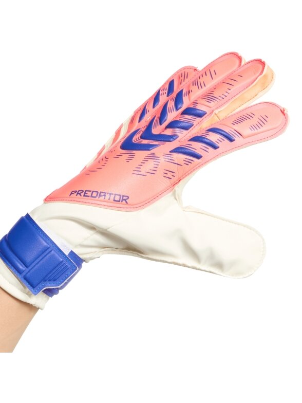 adidas Predator Glove Training vartininko pirštinės vyrams baltos-oranžinės JN5355 2