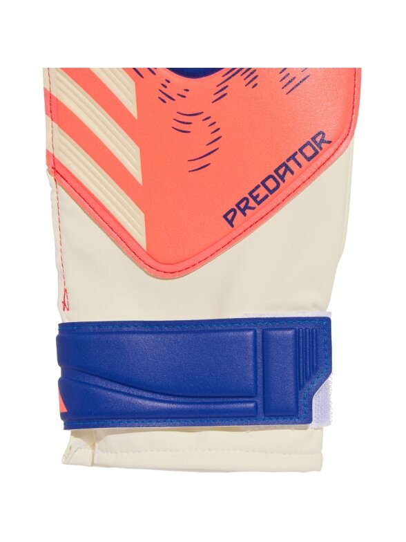 adidas Predator Glove Training vartininko pirštinės vyrams baltos-oranžinės JN5355 4 adidas Predator Glove Training vartininko pirštinės vyrams baltos-oranžinės JN5355 4