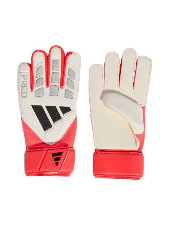 adidas Predator Match vartininko pirštinės balta-raudona KA7783