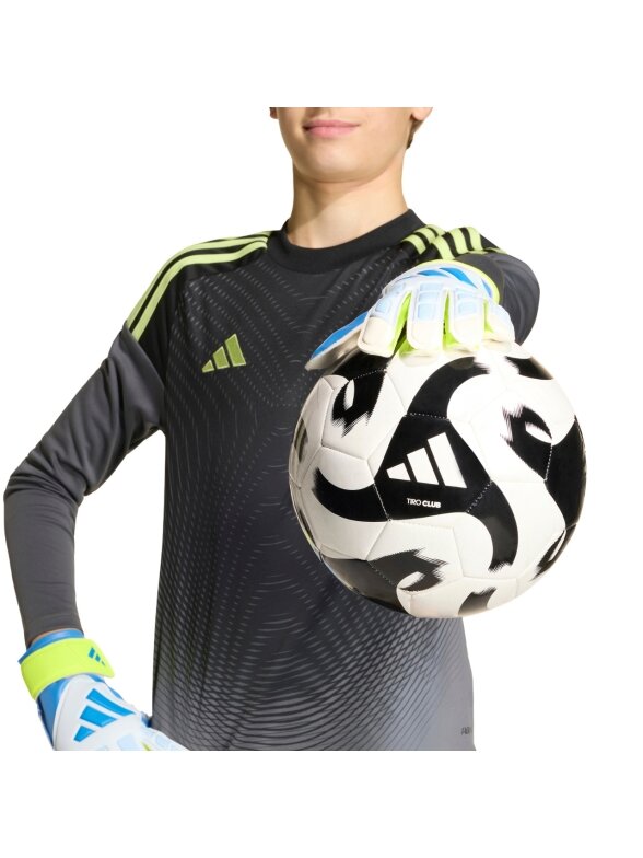 Adidas Predator Training vartininko pirštinės vaikams baltai geltona mėlyna KA7793 5