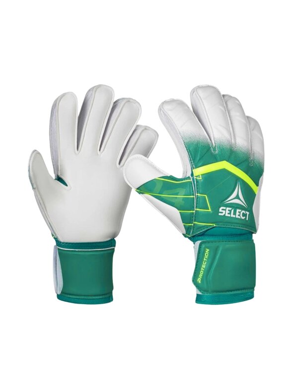 Select 04 Protection v26 vartininko pirštinės vaikams žaliai baltos Select 04 Protection v26 vartininko pirštinės vaikams žaliai baltos