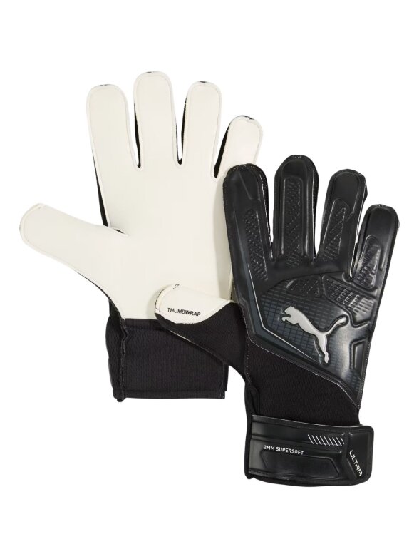 Puma Ultra Play RC vartininko pirštinės juodos 41952 03 Puma Ultra Play RC vartininko pirštinės juodos 41952 03