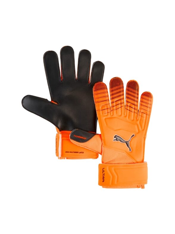 Puma Ultra Play RC Heat Fire vartininko pirštinės oranžinės 42084 02 Puma Ultra Play RC Heat Fire vartininko pirštinės oranžinės 42084 02