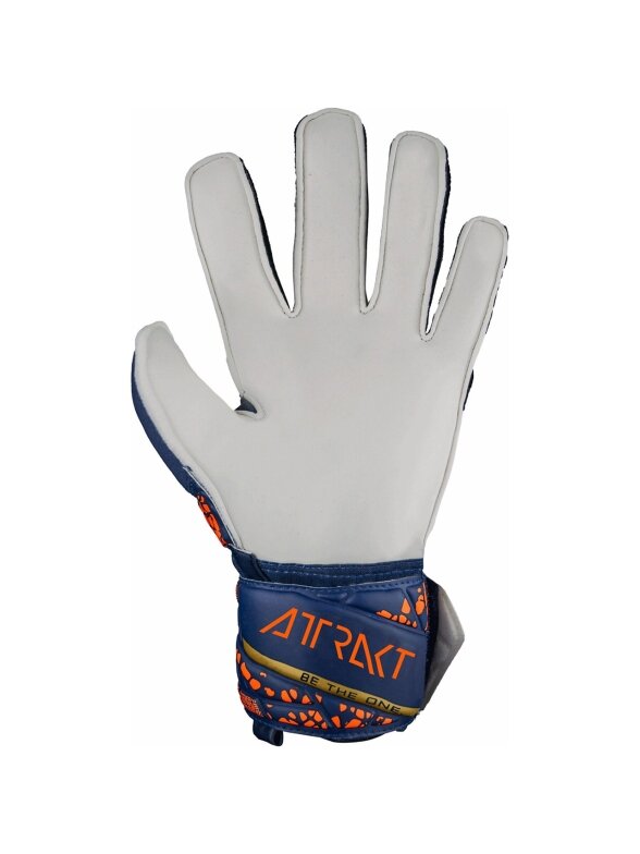 Reusch Attrak Solid vartininko pirštinės, tamsiai mėlynos 5470515 4410 3 Reusch Attrak Solid vartininko pirštinės, tamsiai mėlynos 5470515 4410 3