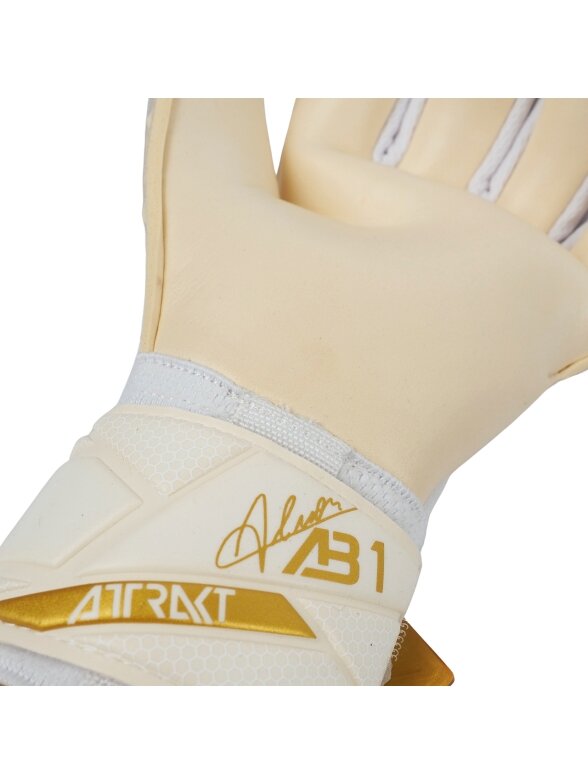 Reusch Attrakt AB1 Duo vartininko pirštinės baltos 5670001 1130 5 Reusch Attrakt AB1 Duo vartininko pirštinės baltos 5670001 1130 5