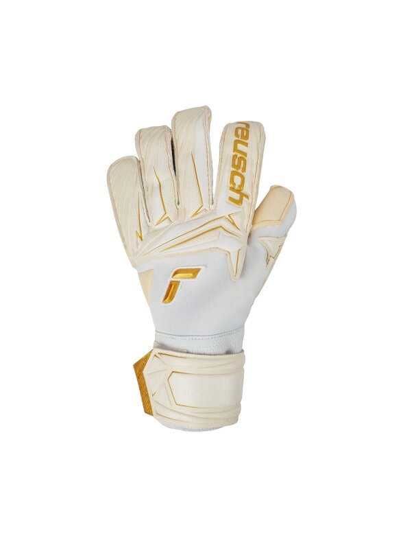 Reusch Attrakt AB1 Duo vartininko pirštinės baltos 5670001 1130 1 Reusch Attrakt AB1 Duo vartininko pirštinės baltos 5670001 1130 1