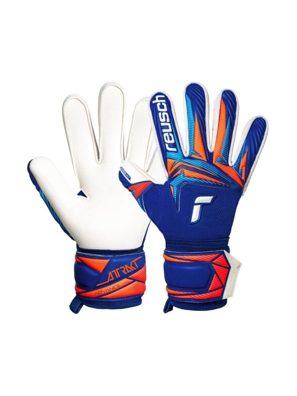 Reusch Attrakt Advance vartininko pirštinės, mėlynos 5670215 4126 Reusch Attrakt Advance vartininko pirštinės, mėlynos 5670215 4126