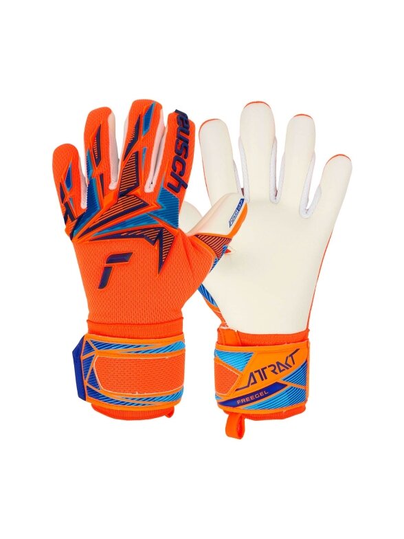 Reusch Attrakt Freegel Advance Junior vartininko pirštinės vaikams oranžinės 5672035 2290