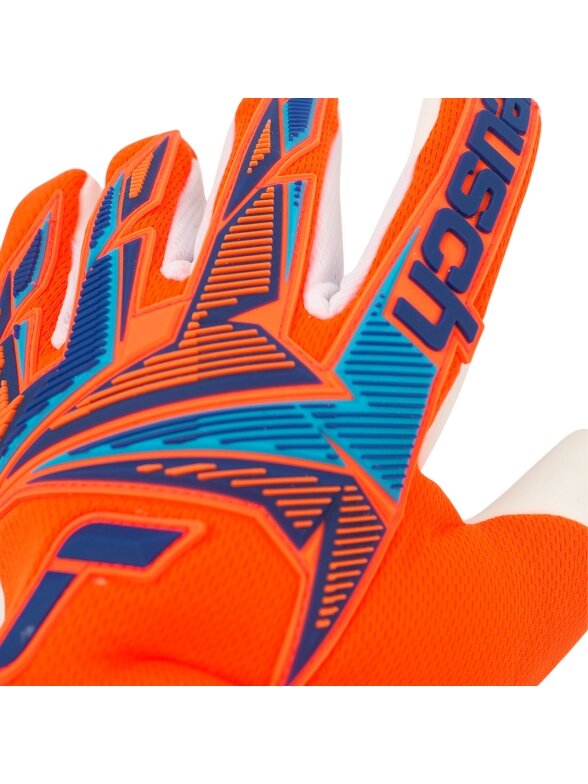 Reusch Attrakt Freegel Advance vartininko pirštinės vaikams oranžinės 4 Reusch Attrakt Freegel Advance vartininko pirštinės vaikams oranžinės 4