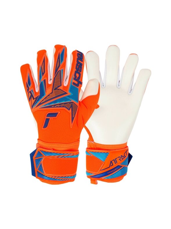 Reusch Attrakt Freegel Advance vartininko pirštinės vaikams oranžinės