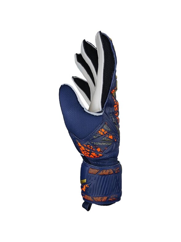 Reusch Attrakt Grip Junior vartininko pirštinės, tamsiai mėlynos 5472815 4410 3