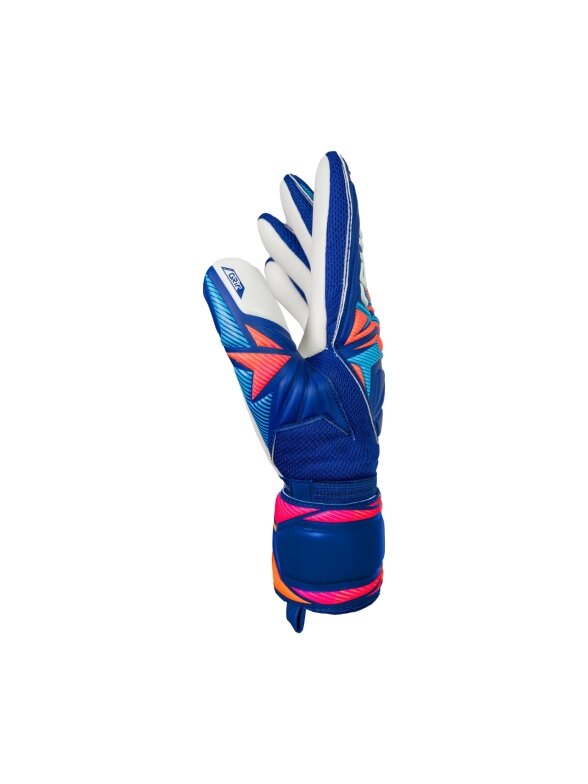 Reusch Attrakt Grip vartininko pirštinės vyrams, mėlynos 3 Reusch Attrakt Grip vartininko pirštinės vyrams, mėlynos 3