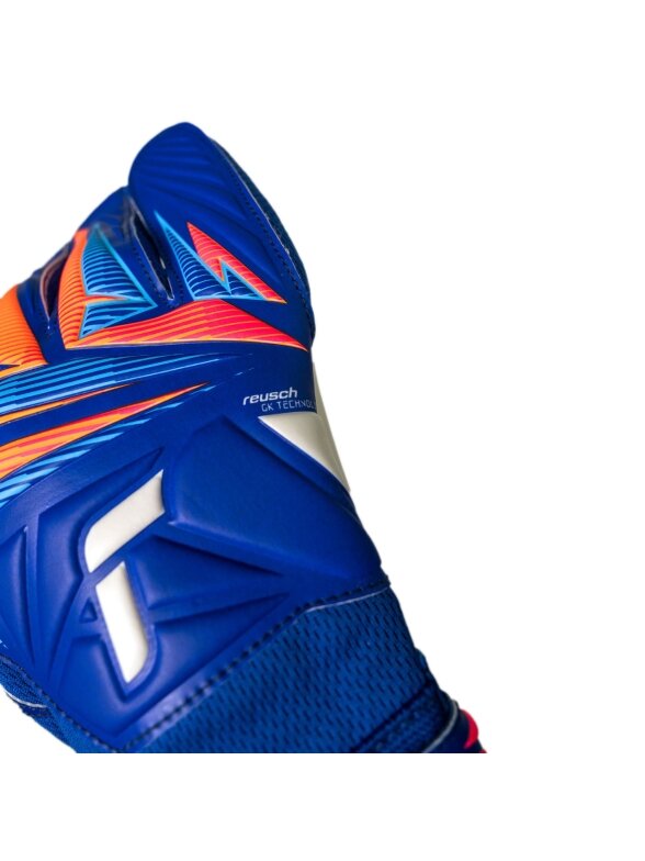 Reusch Attrakt Grip vartininko pirštinės vyrams, mėlynos 4 Reusch Attrakt Grip vartininko pirštinės vyrams, mėlynos 4