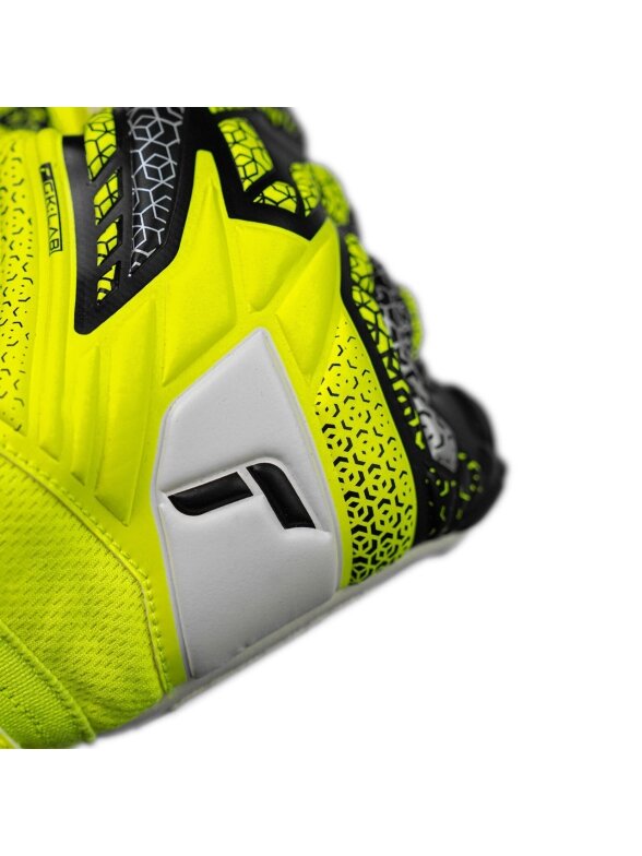 Reusch Attrakt Grip vartininko pirštinės vyrams geltono-juodos spalvos 5570815 2014 5