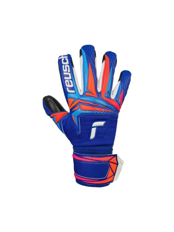 Reusch Attrakt Infinity Evolution NC Junior vartininko pirštinės vaikams mėlynai juodos 1 Reusch Attrakt Infinity Evolution NC Junior vartininko pirštinės vaikams mėlynai juodos 1