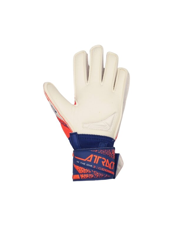 Reusch Attrakt Silver Junior vartininko pirštinės vaikams oranžinės-mėlynos 5572214 2500 2 Reusch Attrakt Silver Junior vartininko pirštinės vaikams oranžinės-mėlynos 5572214 2500 2