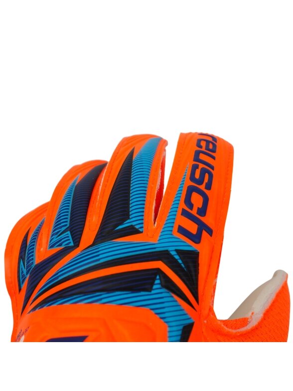 Reusch Attrakt Solid Junior vartininko pirštinės vaikams oranžinės 5672516 2290 4 Reusch Attrakt Solid Junior vartininko pirštinės vaikams oranžinės 5672516 2290 4