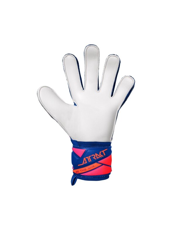 Reusch Attrakt Solid vartininko pirštinės mėlynos 2 Reusch Attrakt Solid vartininko pirštinės mėlynos 2