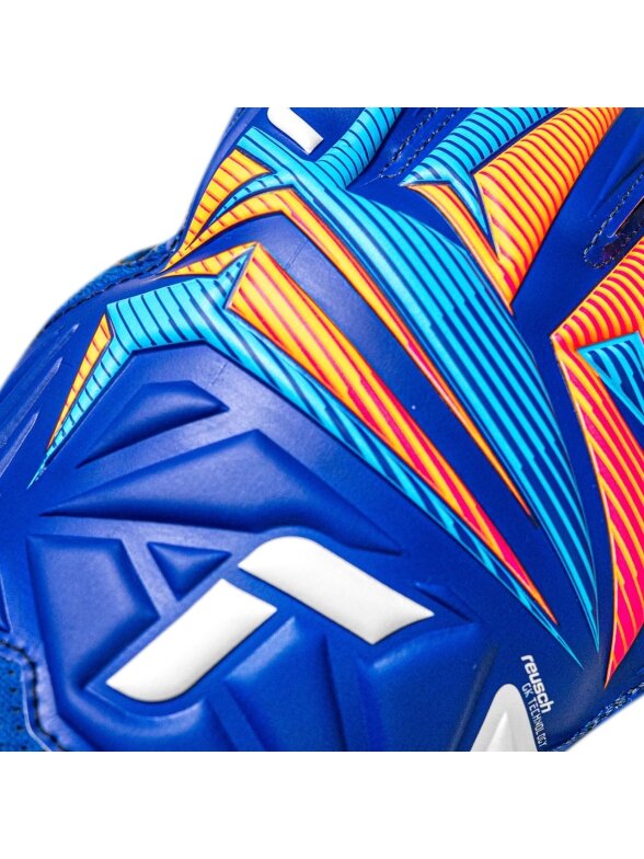 Reusch Attrakt Solid vartininko pirštinės mėlynos 5