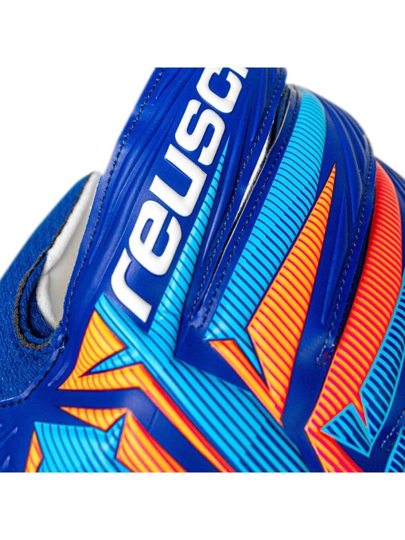 Reusch Attrakt Solid vartininko pirštinės mėlynos 7 Reusch Attrakt Solid vartininko pirštinės mėlynos 7
