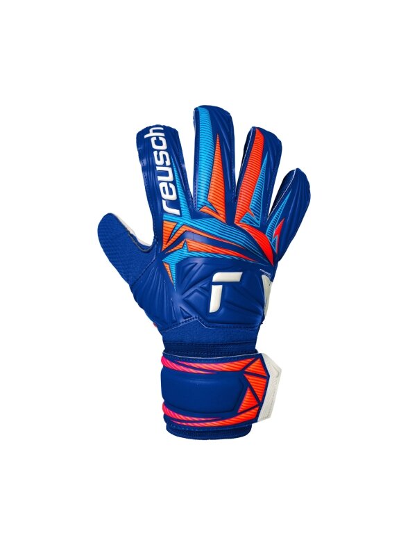 Reusch Attrakt Solid vartininko pirštinės mėlynos 1 Reusch Attrakt Solid vartininko pirštinės mėlynos 1