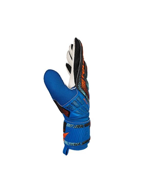 Reusch Attrakt Solid vartininko pirštinės mėlynos-juodos 5570515 4467 3